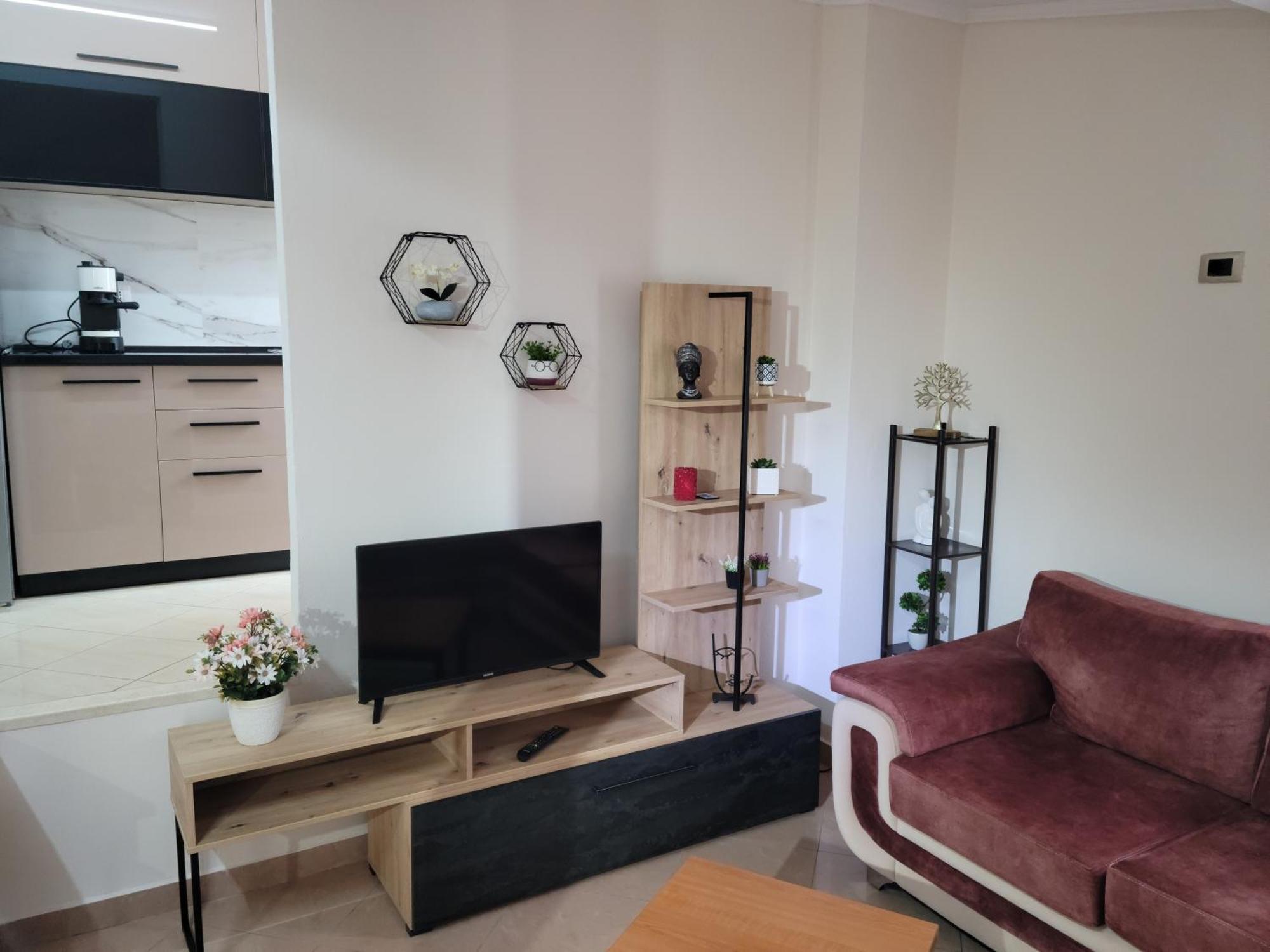 Gledis - Panoramic Terrace 公寓 Tirana